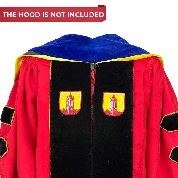 RENT Doctoral Official ISU Red Gown Tam & Tassel (ISU Grad Only)